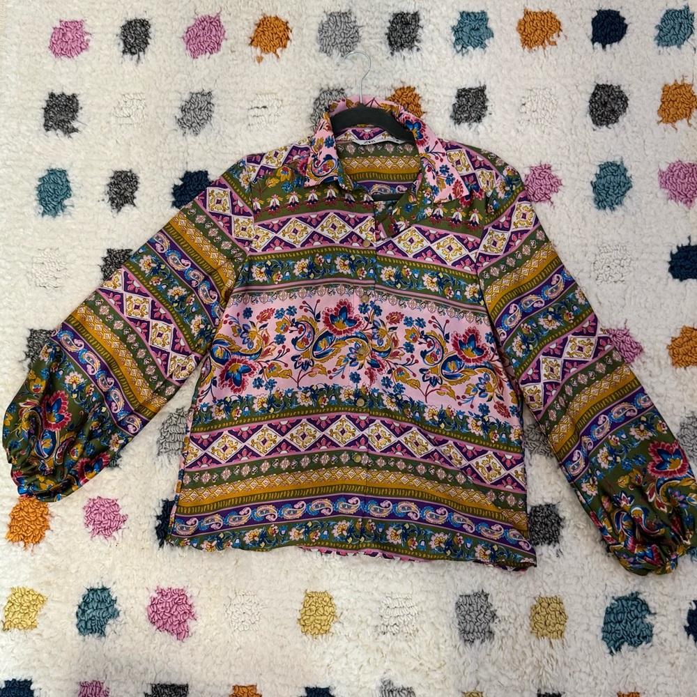 Zara Multicolor Blouse